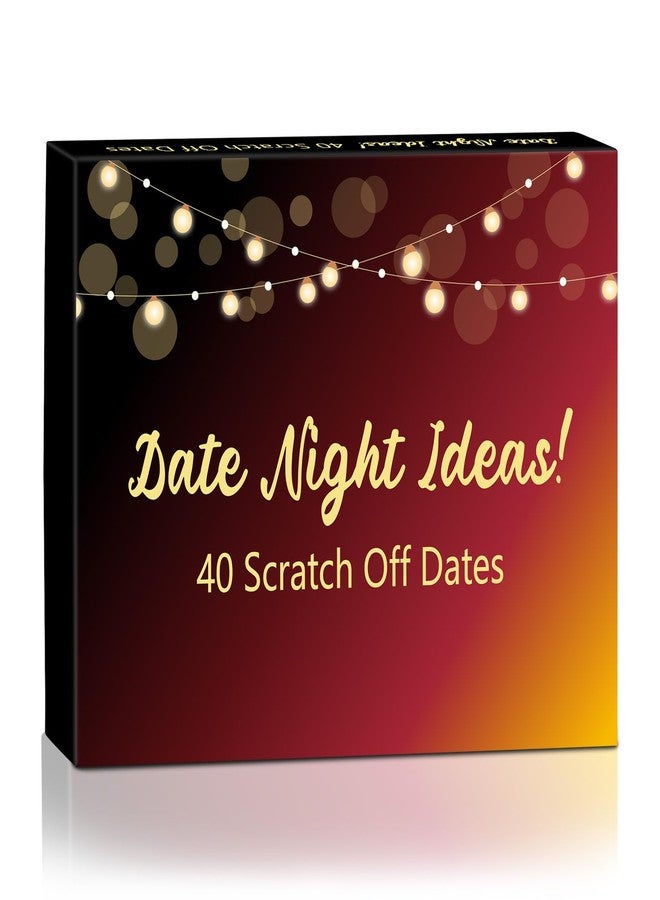 LIGETON Mens Valentines Day Gifts for Him Boyfriend,Romantic Anniversary Couple Gifts for Her Girlfriend,40 Scratch Off Date Night Ideas Games Card for Women,Men,Wife,Husband on Christmas,Wedding,Engagement - Image 1